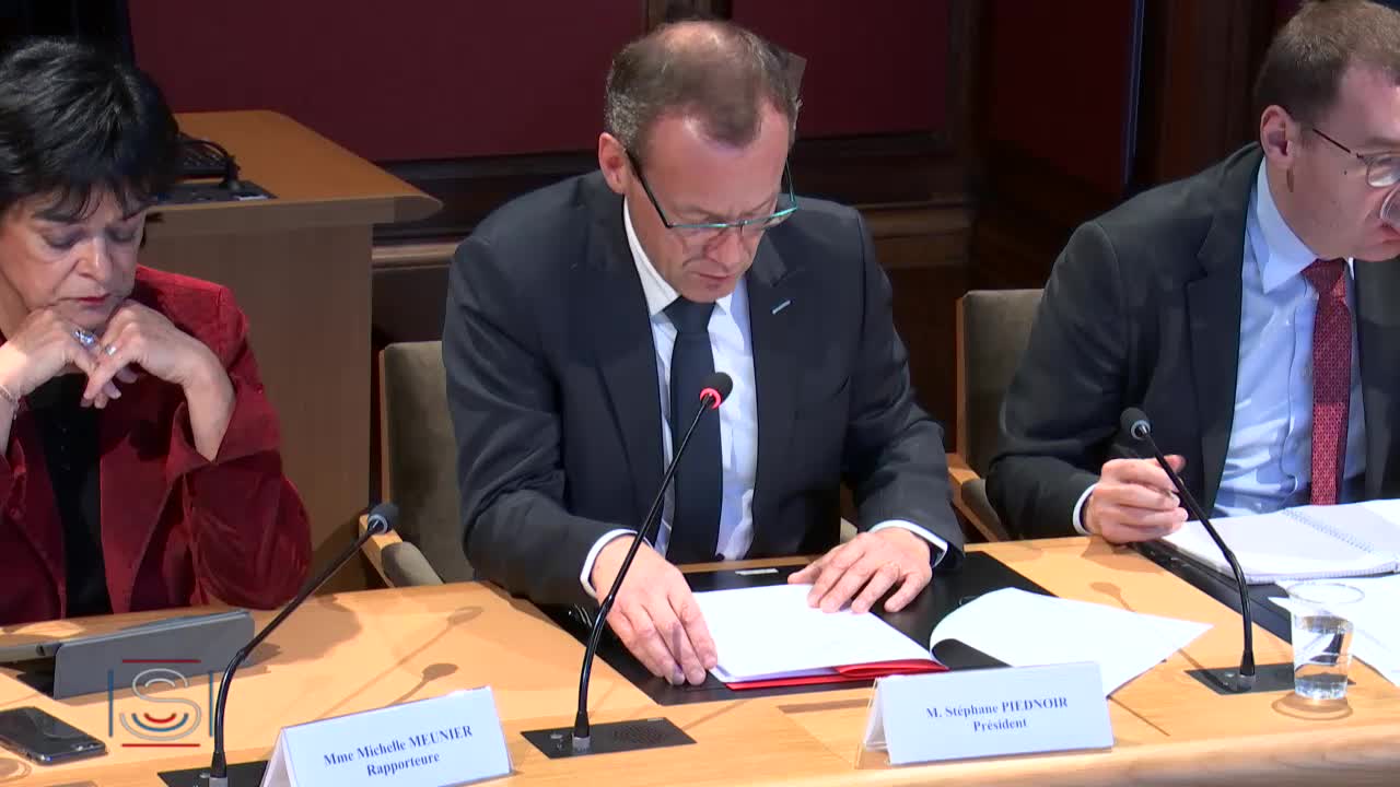 Audition de représentants du Ministère des sports