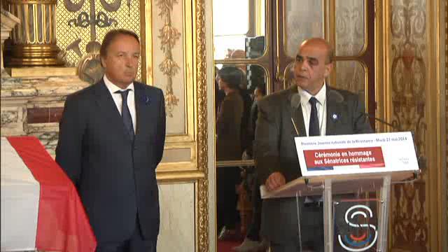 Première Journée nationale de la Résistance au Sénat