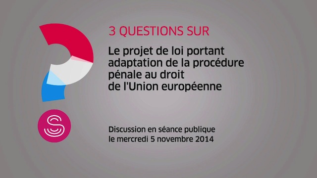 Adaptation au droit de l'Union européenne