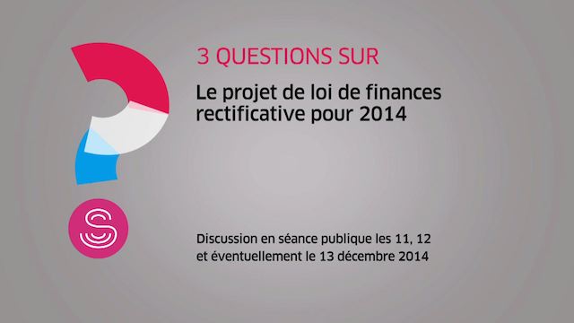 Projet de loi de finances rectificative