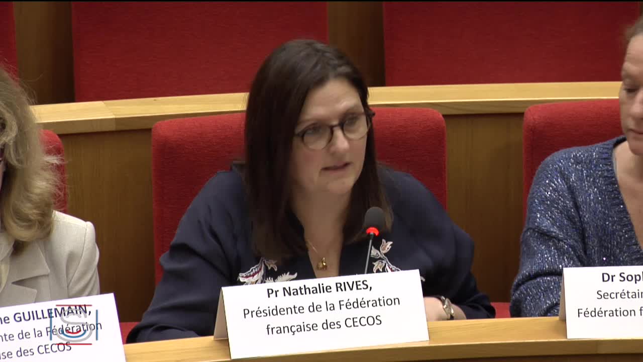 CS Bioéthique - Audition commune des professionnels de l'étude et de la conservation des oeufs