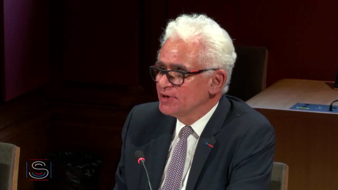 Audition du directeur général de l’Institut national de l’environnement industriel et des risques