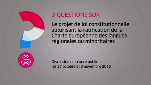 Charte européenne des langues régionales ou minoritaires
