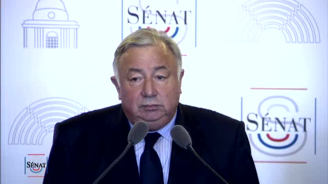 Discours prononcé par Gérard Larcher, Président du Sénat, en hommage aux victimes