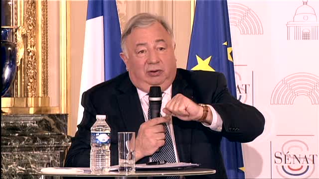 Conférence de presse de Gérard Larcher