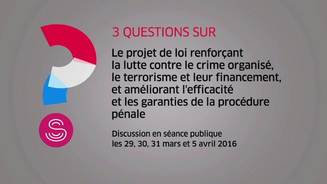 Lutte contre le crime organisé et le terrorisme