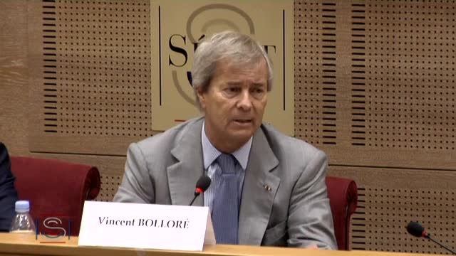 Audition de M. Vincent Bolloré, président du conseil de surveillance de Vivendi