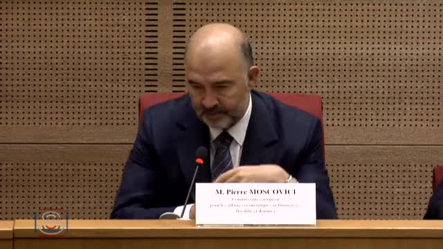 Audition de M. Pierre Moscovici, commissaire européen chargé des affaires économiques et financières, de la fiscalité et des douanes