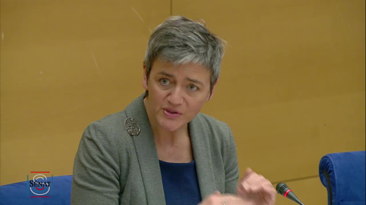 Audition de Mme Margrethe VESTAGER, commissaire européenne à la concurrence