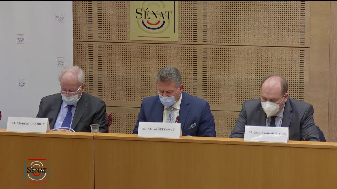 Audition de M. Maroš Šefčovič, vice-président de la Commission européenne chargé des relations interinstitutionnelles et de la prospective, sur le Brexit