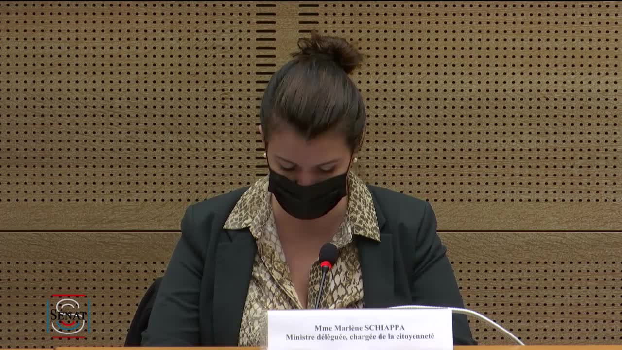Audition de Mme Marlène Schiappa, ministre déléguée auprès du ministre de l’intérieur, chargée de la citoyenneté, sur l’organisation des élections présidentielles et législatives