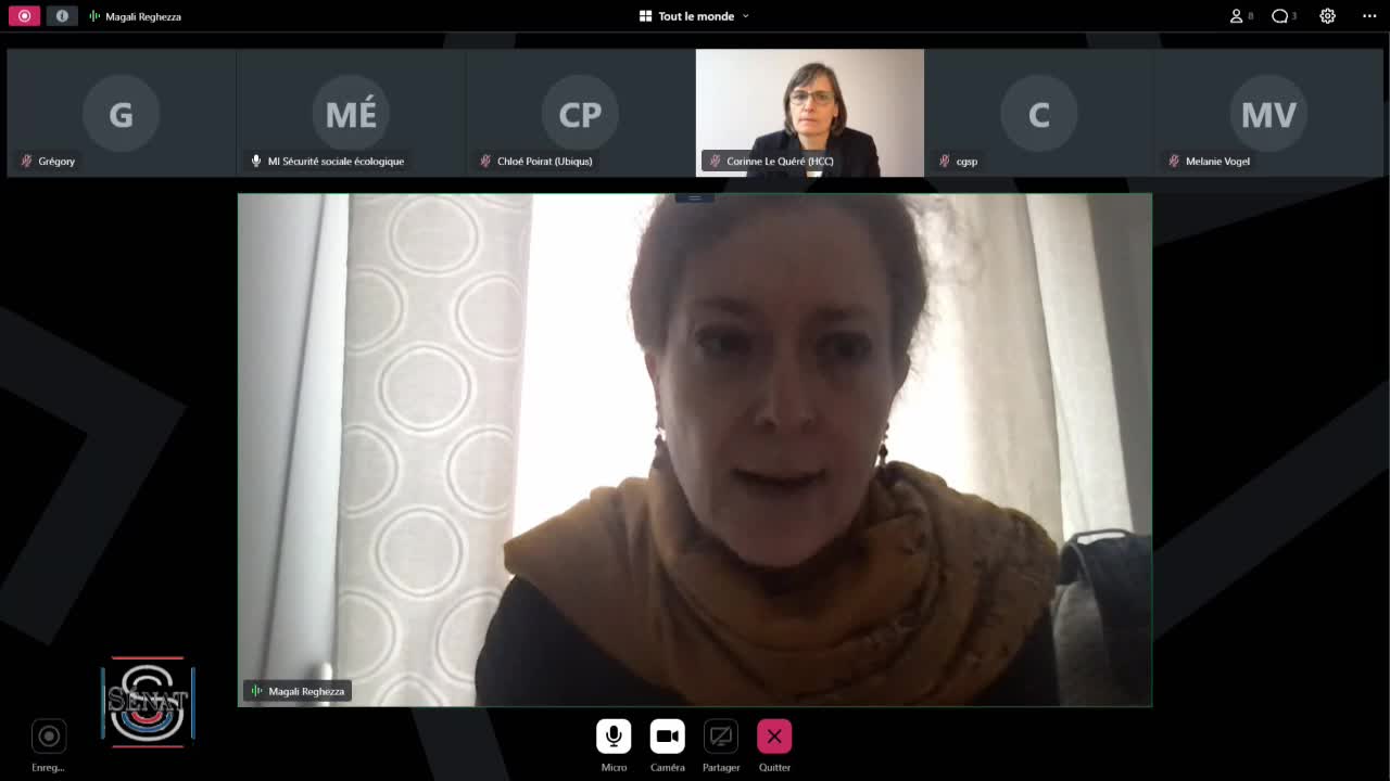 Audition de Mme Corinne LE QUÉRÉ, présidente du Haut conseil pour le Climat