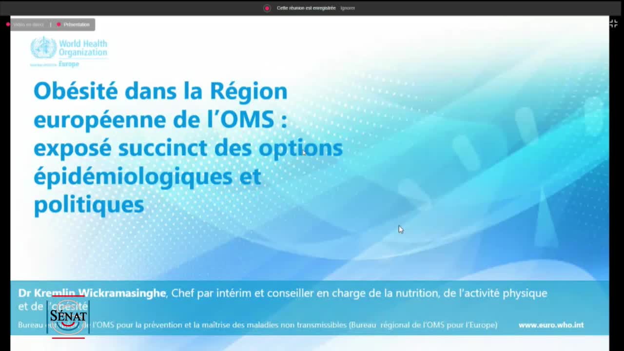Obésité dans la région européenne - le rapport 2022 de l'OMS