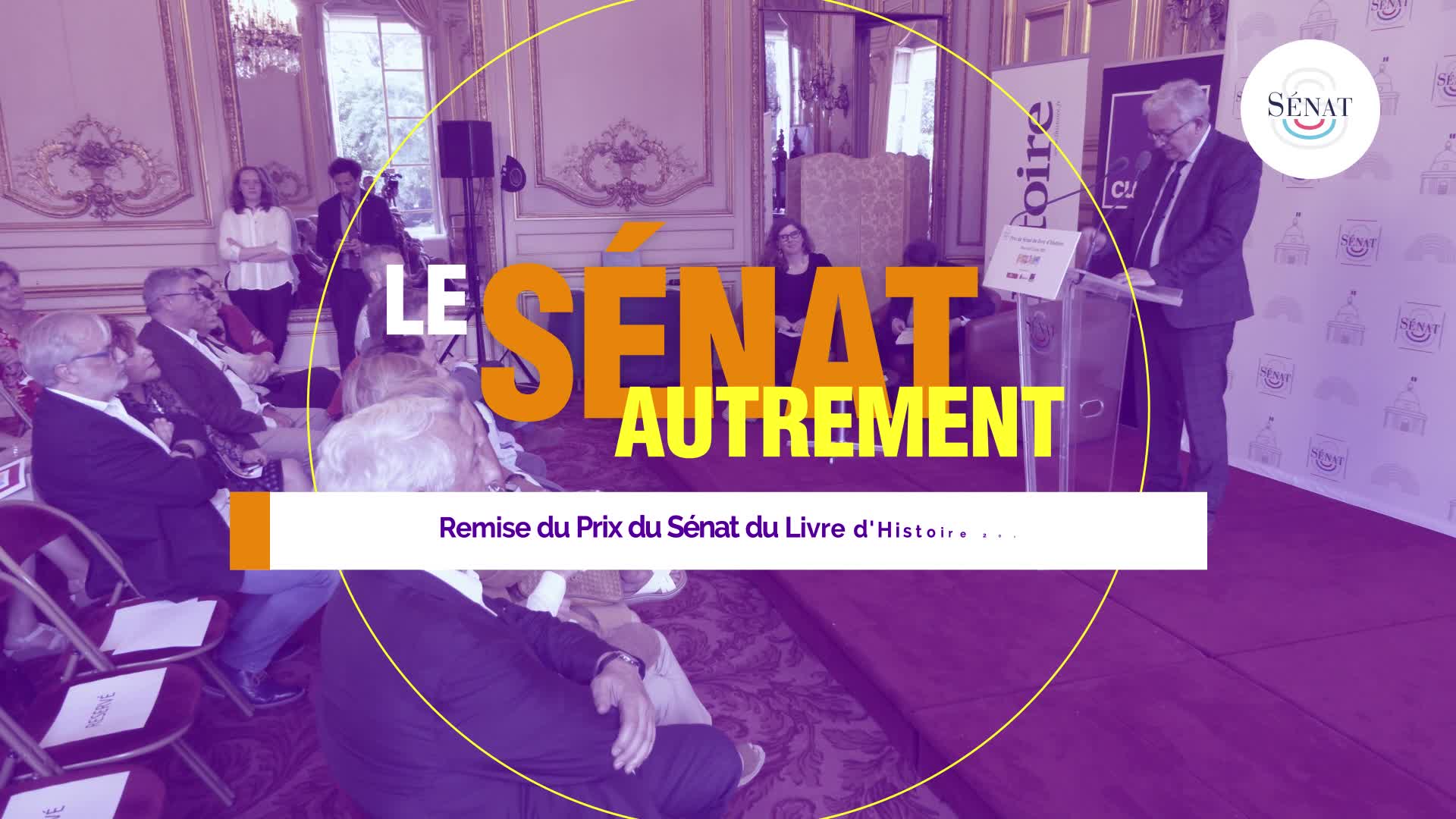 20ème édition du Prix du Sénat du Livre d'Histoire !