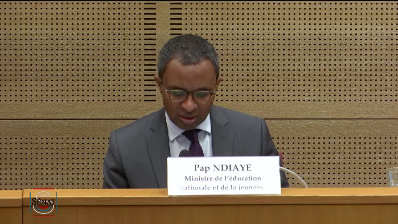 Audition de M. Pap Ndiaye