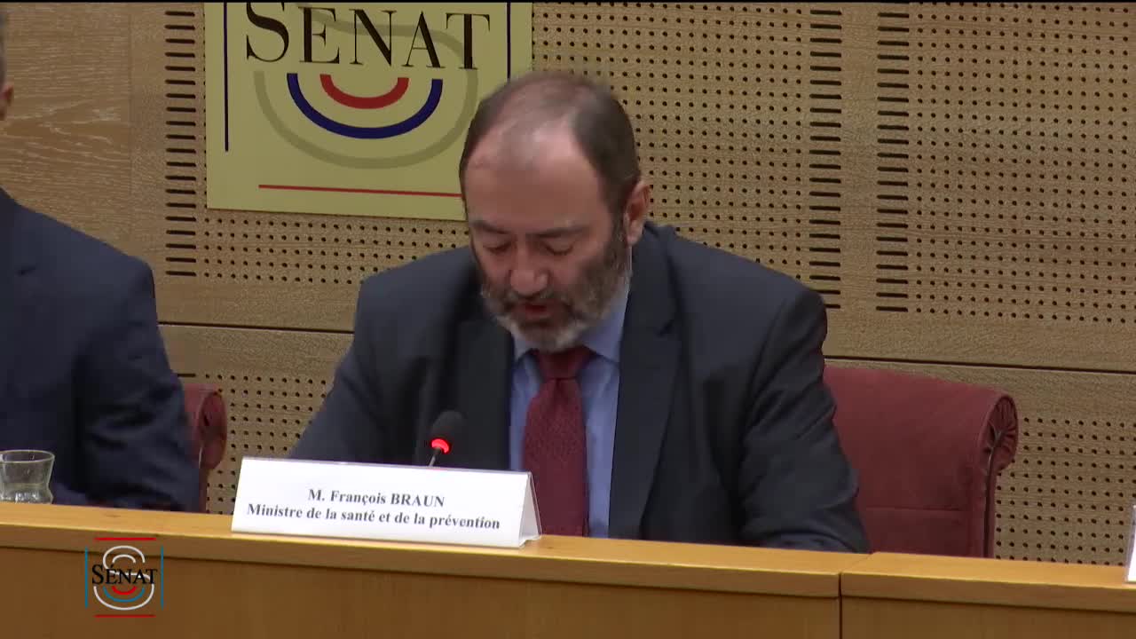 PJL Dispositif de veille et de sécurité sanitaire - Audition de François Braun, ministre de la santé et de la prévention