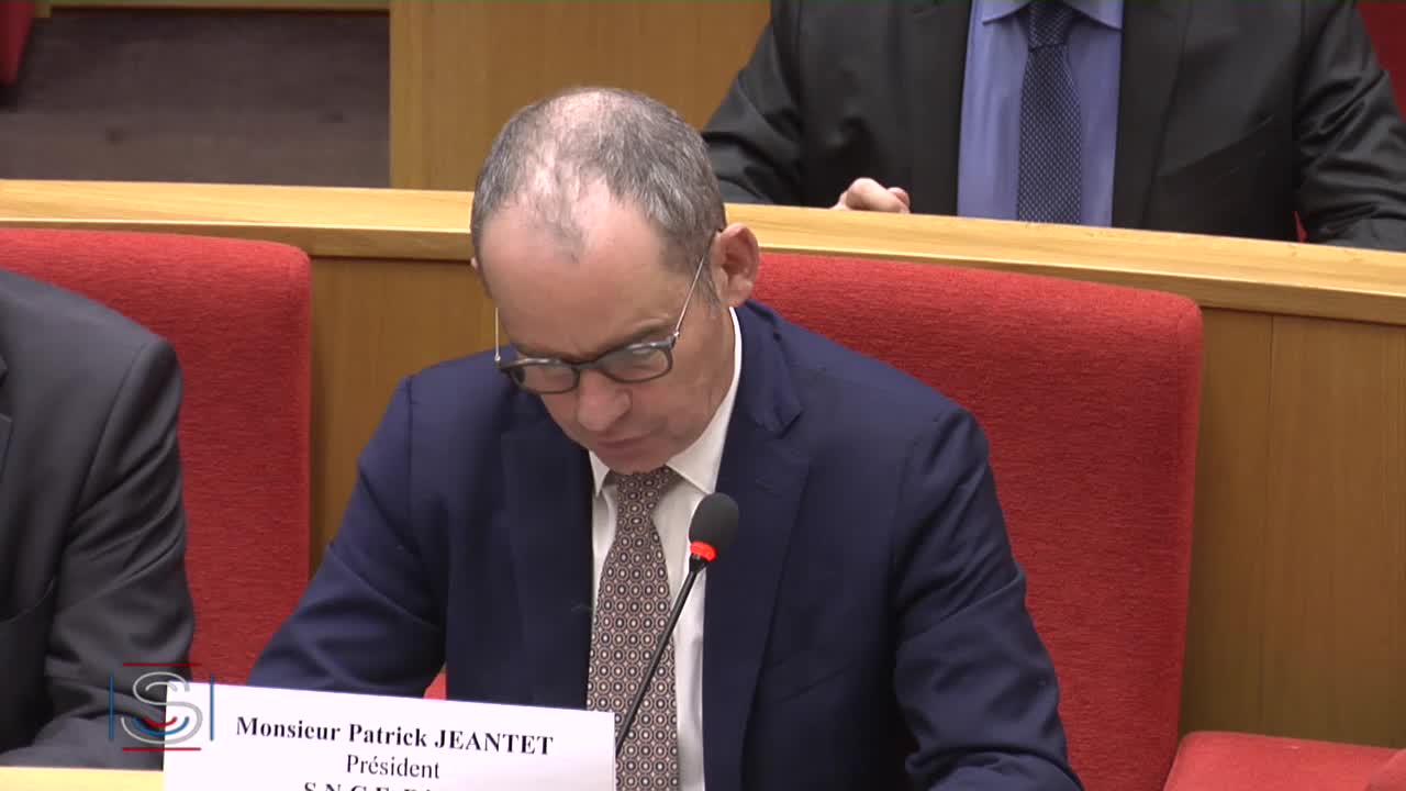 Audition de MM. Patrick Jeantet, Bernard Torrin et M. François Poupard