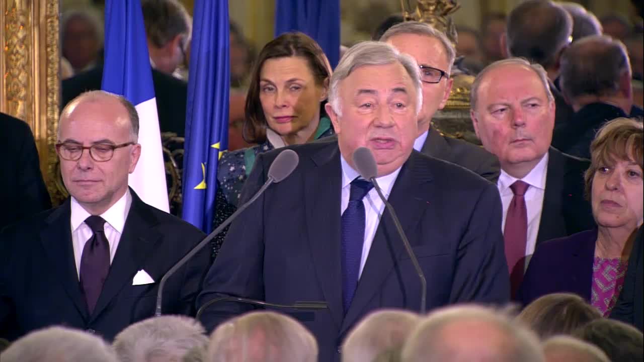 Vœux institutionnels du Président du Sénat