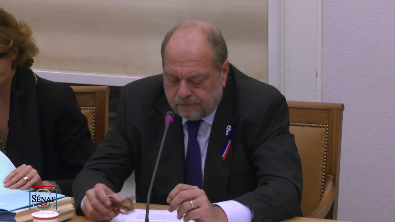 Budget 2023 - Audition du garde des sceaux