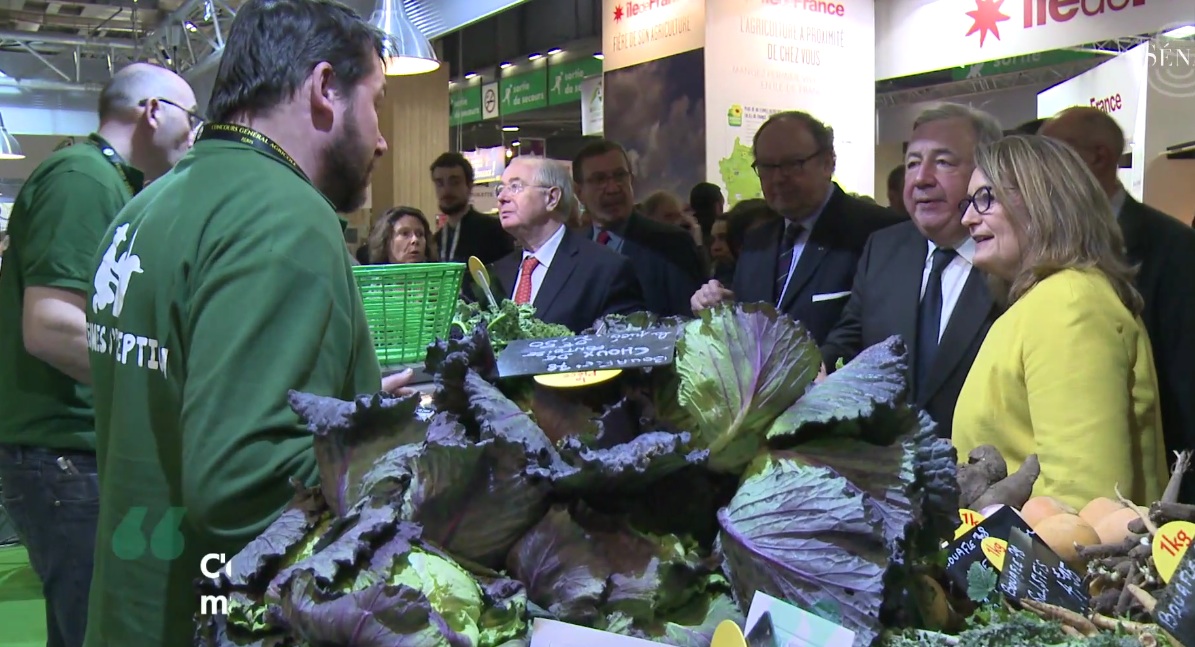 Gérard Larcher en visite au Salon de l'agriculture 2017 !