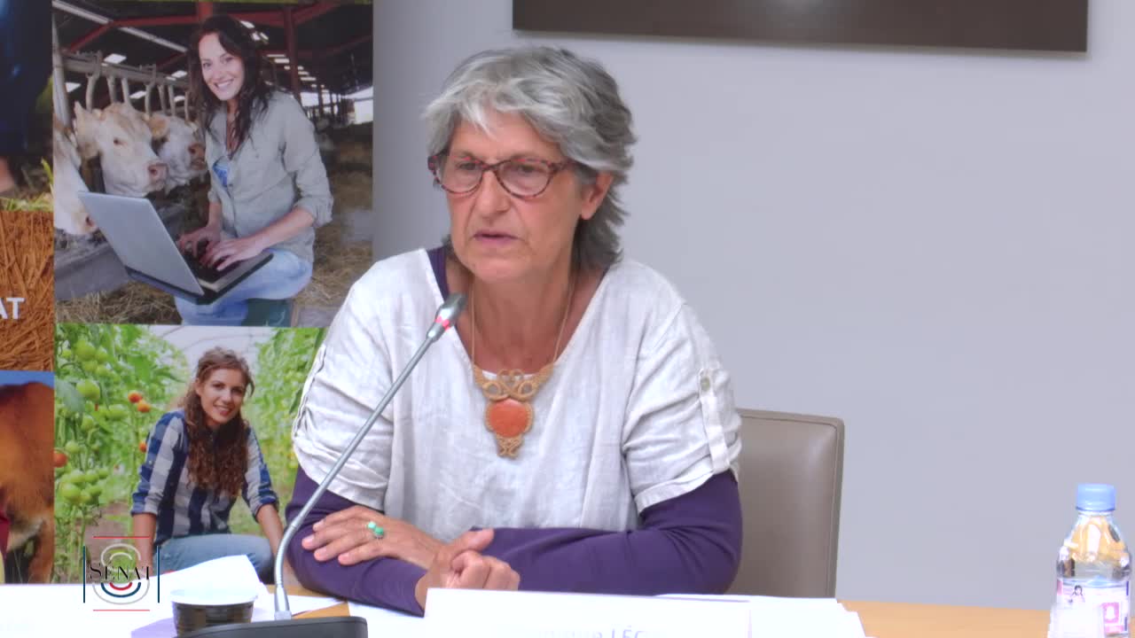 Audition de Mme Véronique LEON et de Mme Christine RIBA représentantes de la Confédération paysanne