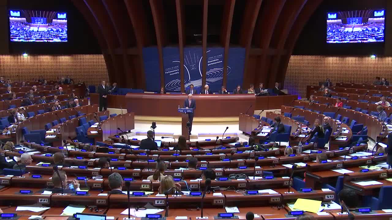 2ème partie de la session ordinaire de 2017 de l'Assemblée parlementaire du Conseil de l'Europe (24/04/2017 - 28/04/2017) - Questions à M. Thorbjørn JAGLAND, Secrétaire Général du Conseil de l'Europe