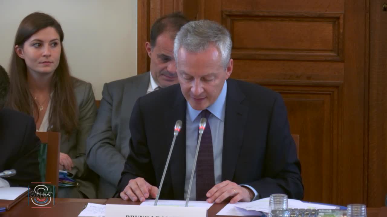DOFP - Audition de MM. Bruno Lemaire, Gérald Darmanin, ministres