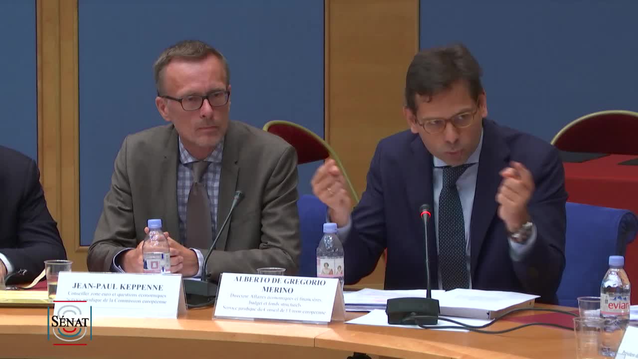 Audition sur la gouvernance et l'approfondissement de la zone euro