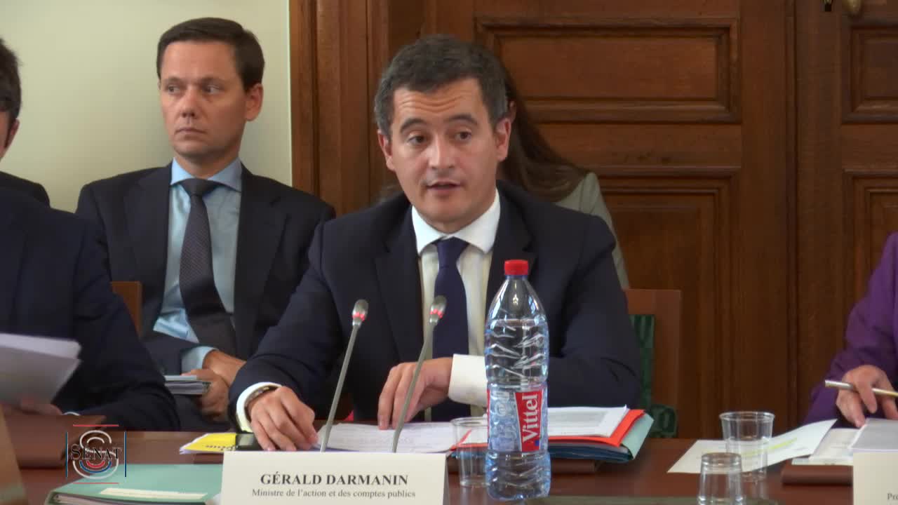 Audition de MM. Gérald Darmanin et Benjamin Griveaux sur le PLF pour 2018 et le projet de loi de programmation des finances publiques