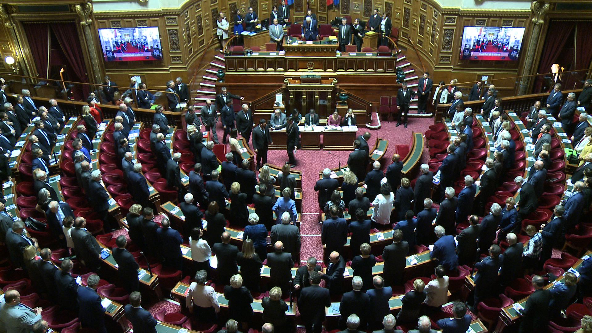 Ouverture de la session ordinaire 2017-2018: élection du Président du Sénat