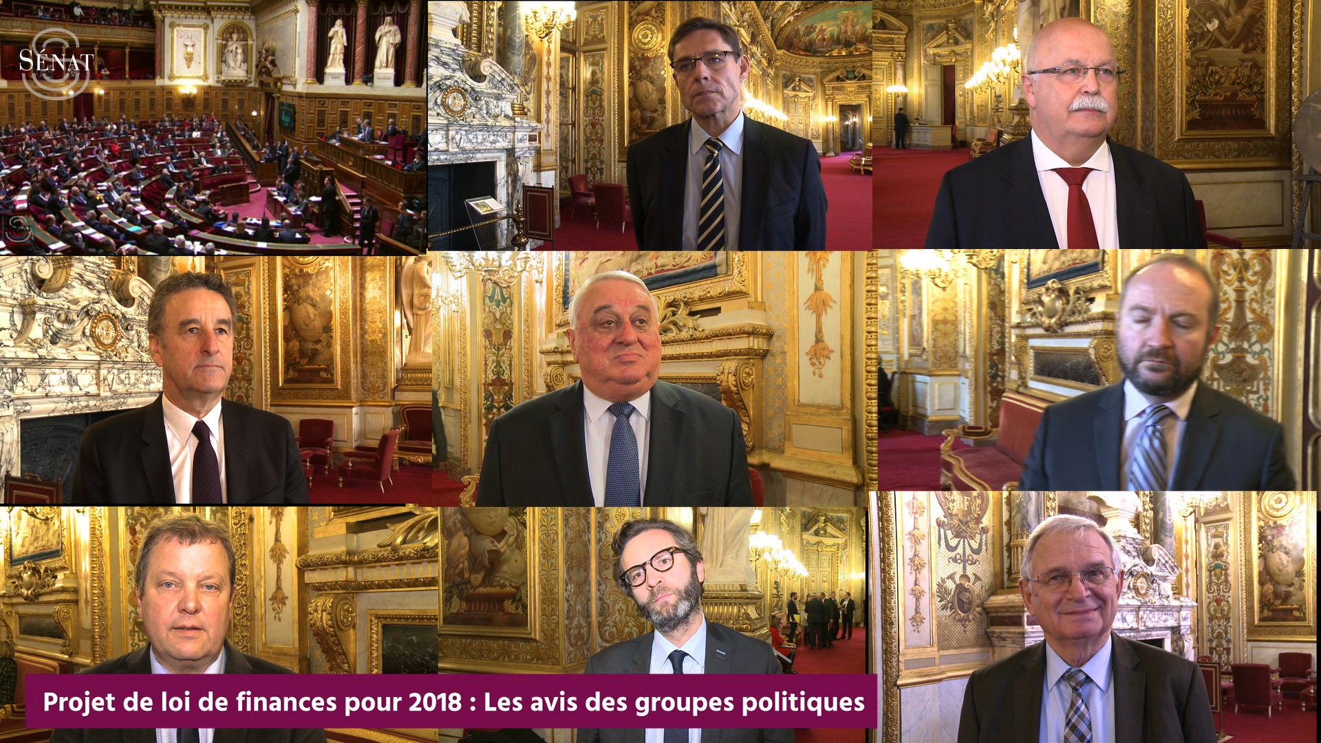 Projet de loi de finances pour 2018 : L'avis des groupes politiques sur la première partie du texte