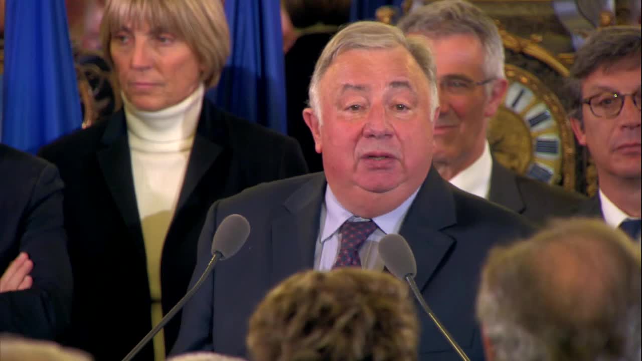 Cérémonie des voeux du Président du Sénat