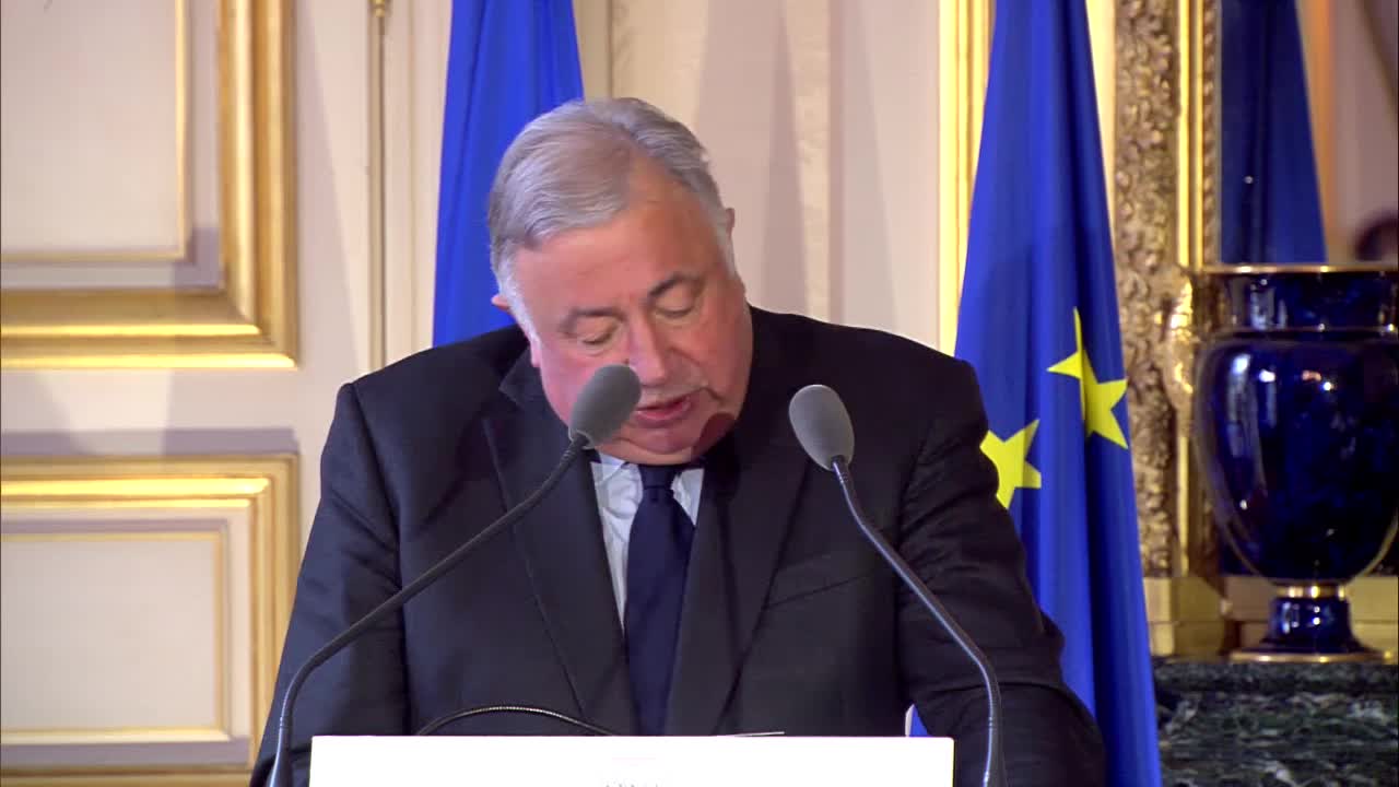 Conférence de presse du président du Sénat