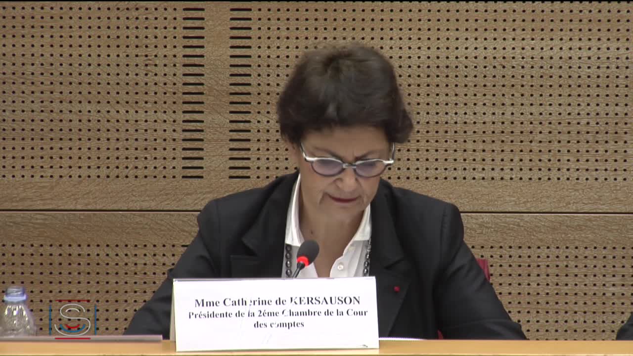 Audition de Mme Catherine de Kersauson, Présidente de la 2ème Chambre de la Cour des comptes, sur le rapport de la Cour relatif à la société du Grand Paris