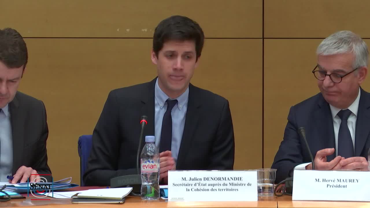 Audition de M. Julien Denormandie, Secrétaire d'Etat auprès du Ministre de la Cohésion des territoires