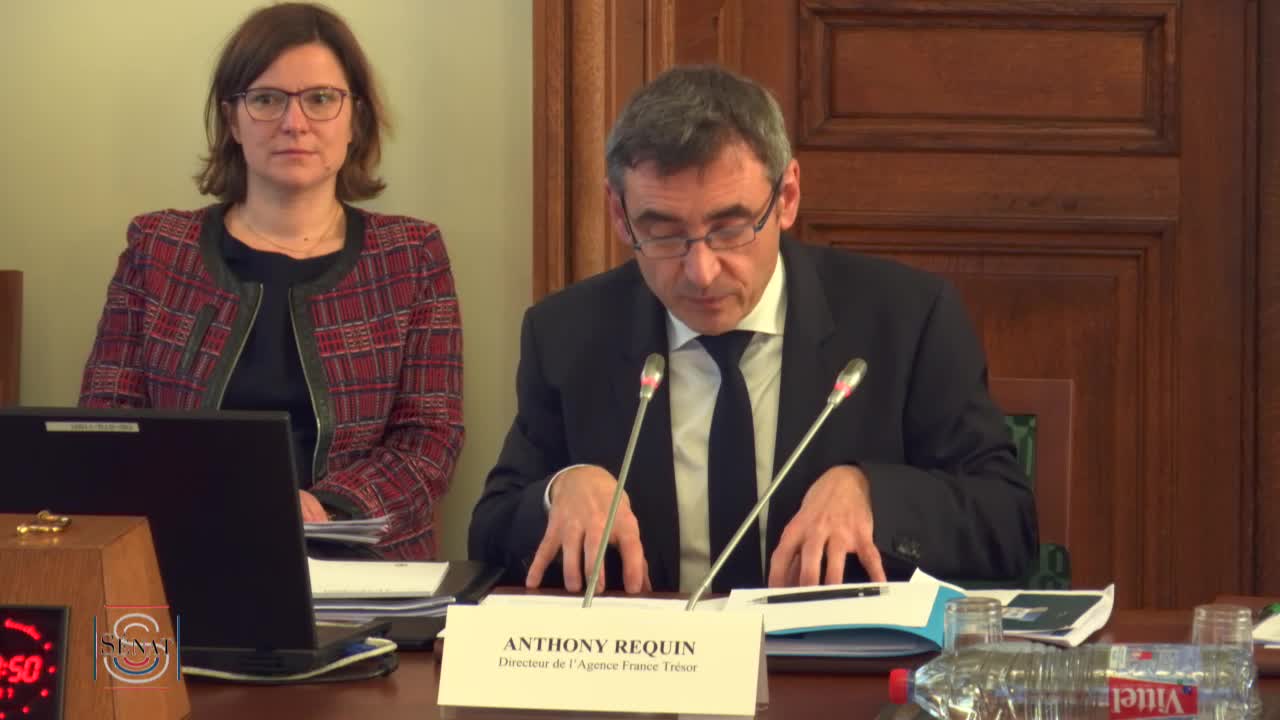 Politique d'émission de dette par l'Etat et développement marché des obligations vertes - Audition