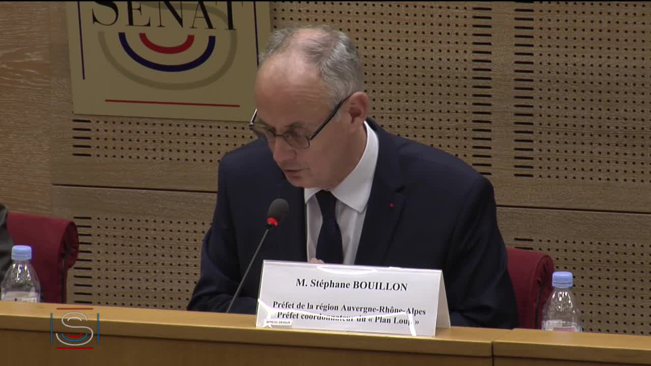 Plan national d'actions 2018-2023 sur le loup et les activités d'élevage - Audition de M. Stéphane Bouillon