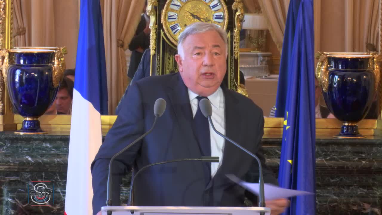 Conférence de presse de Gérard LARCHER