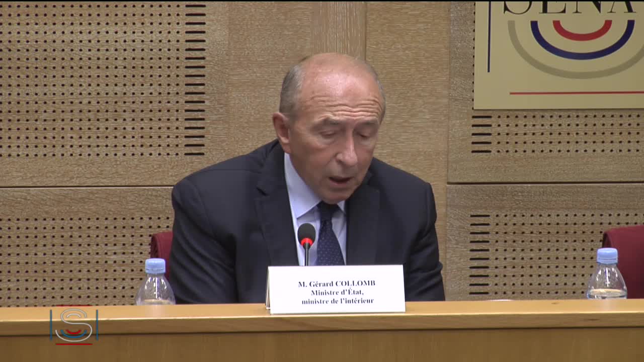 PJL Pour une immigration maîtrisée et un droit d'asile effectif - Audition de M. Gérard Collomb, ministre de l'intérieur