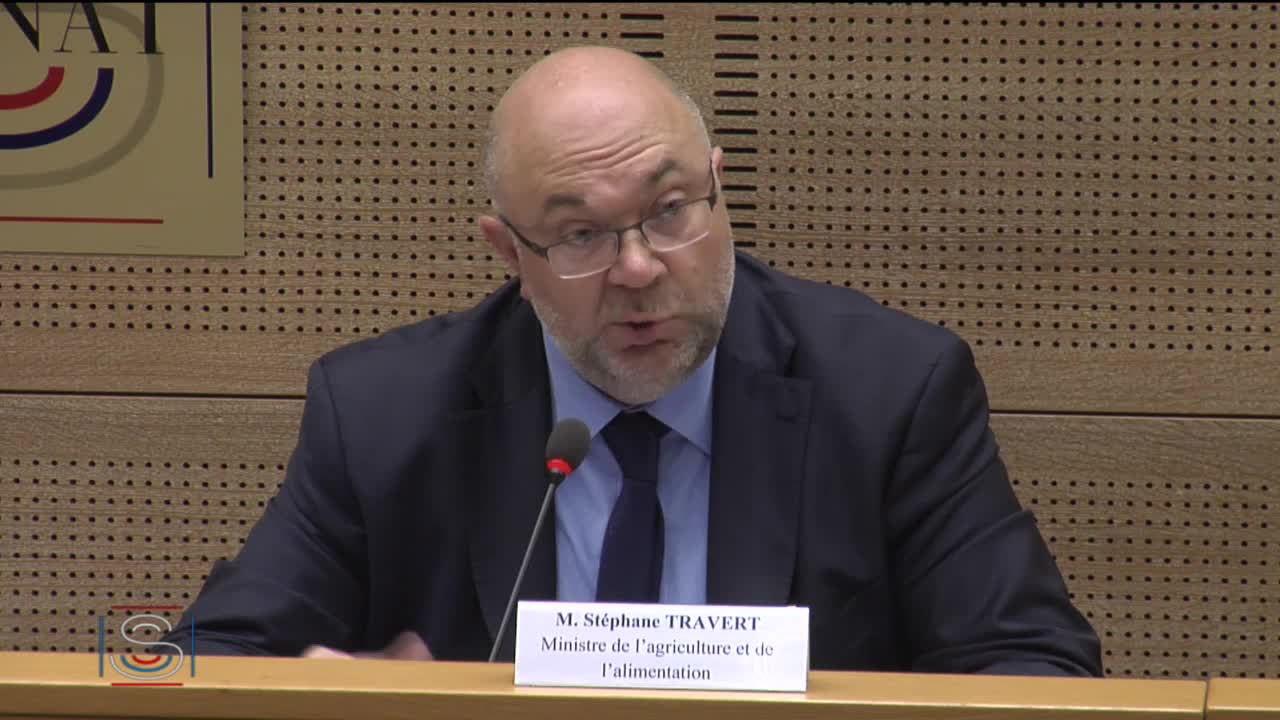 PJL pour l'équilibre des relations commerciales dans le secteur agricole et alimentaire - Audition de M. Stéphane Travert, ministre de l'agriculture