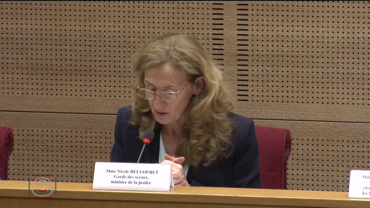 PJL renforçant lutte contre violences sexuelles et sexistes - Audition Mmes Nicole Belloubet et Marlène Schiappa