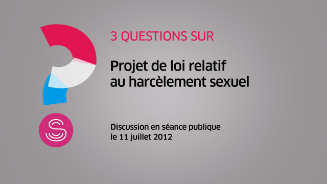 Harcèlement sexuel