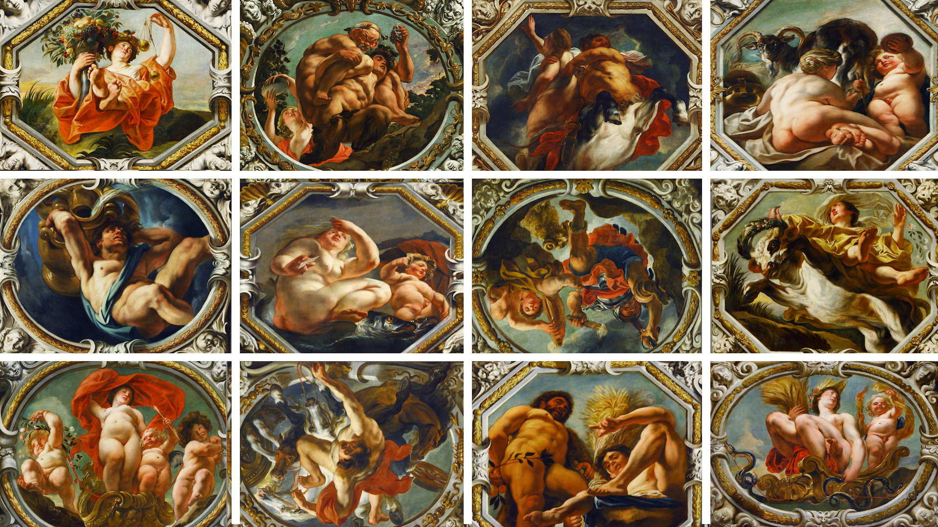 Patrimoine : Les signes du zodiaque de Jacob Jordaens