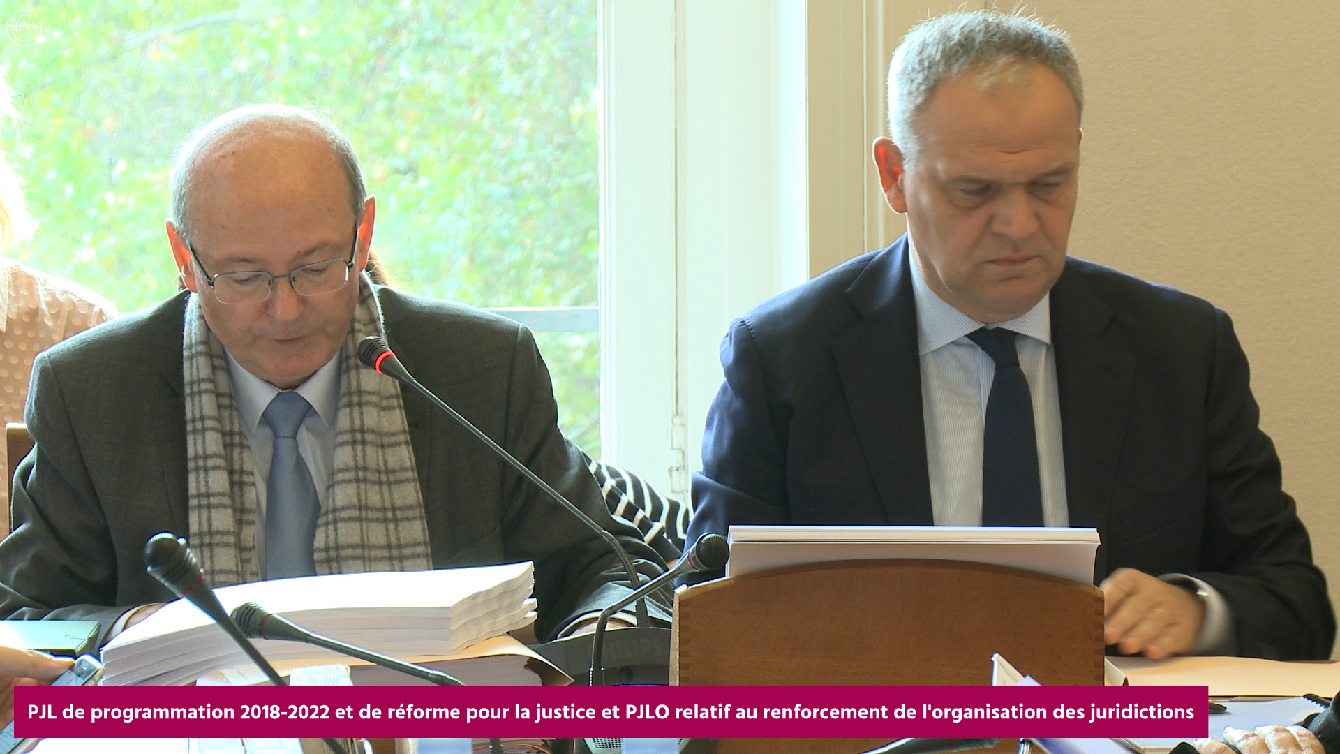 Questions sur : Le PJL de programmation 2018-2022 et de réforme pour la justice et le PJLO relatif au renforcement de l'organisation des juridictions