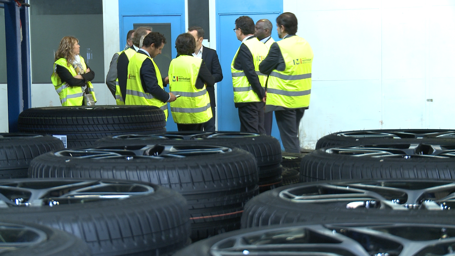 Délégation aux entreprises : déplacement dans le Doubs