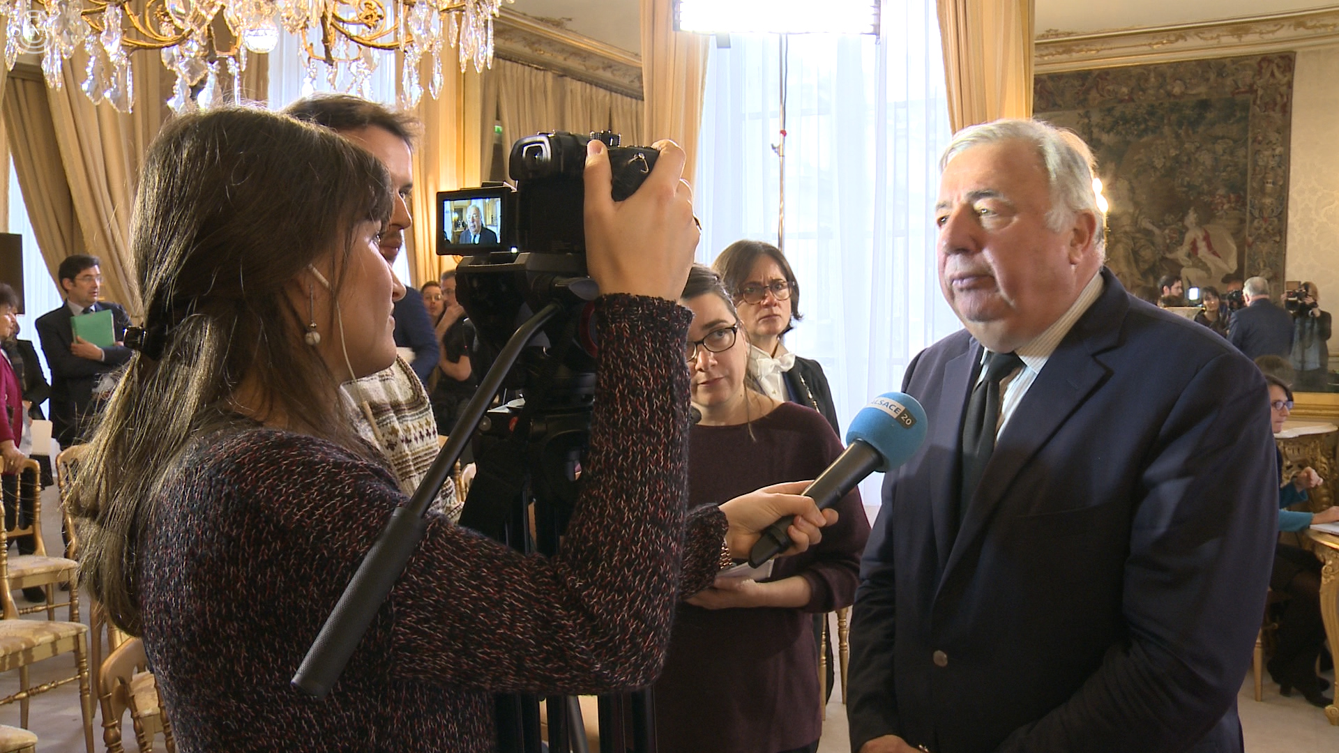 Territoires : conférence de presse de Gérard Larcher, Président du Sénat