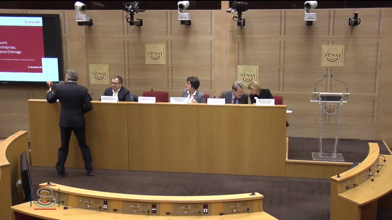 Impact éventuelle instauration bonus/malus sur contributions patronales à l'assurance-chômage - Présentation étude OFCE