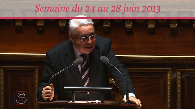 Sénat.Hebdo, semaine du 24 au 28 juin 2013