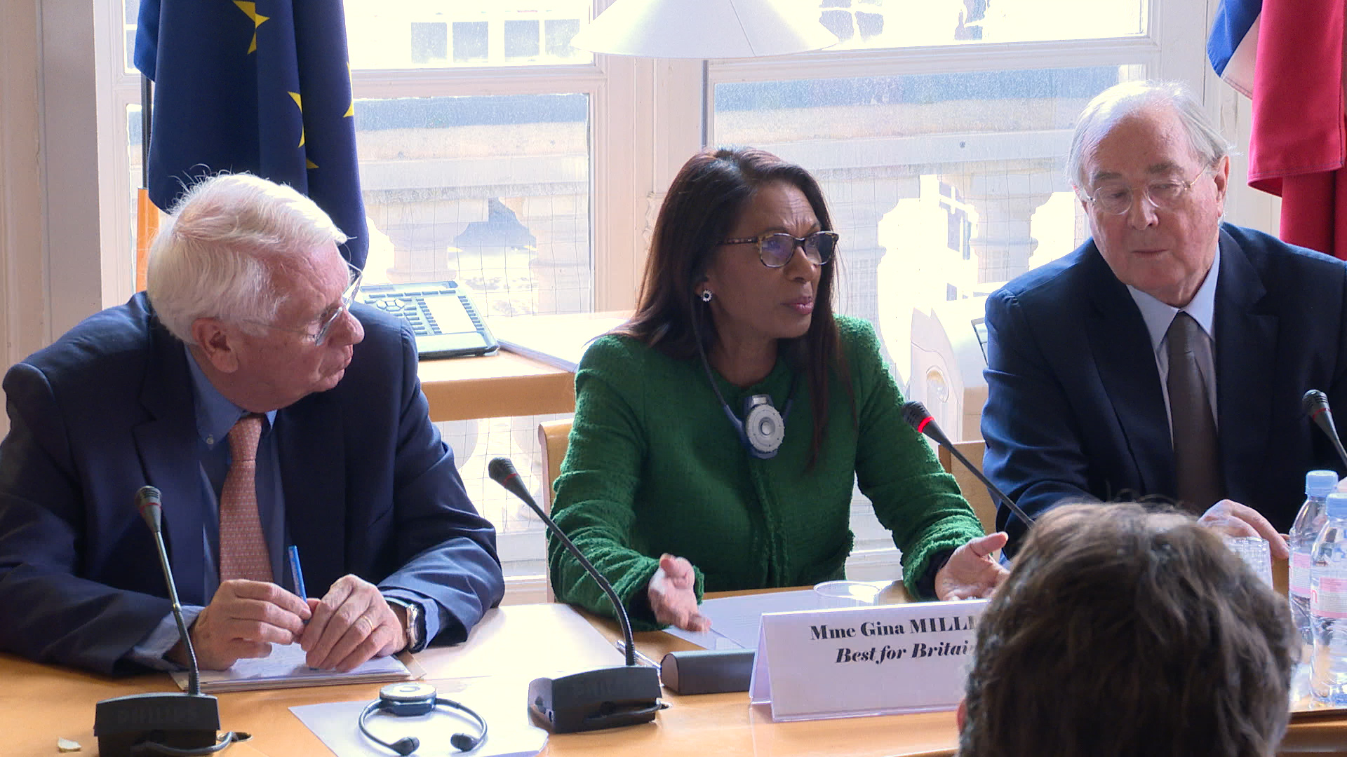 Groupe de suivi sur le Brexit : audition de Gina MILLER, présidente de l’association "Best for Britain"