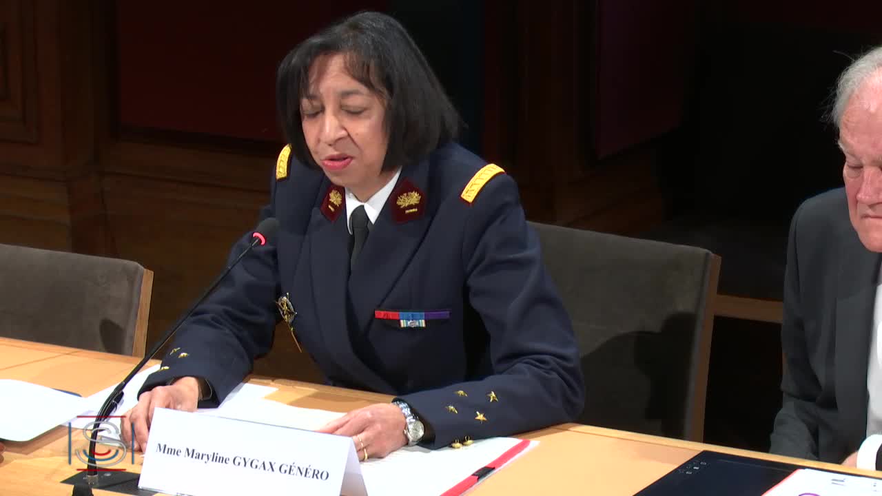 Audition de Mme Maryline Gygax Généro, directrice centrale du Service de santé des armées